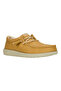Solid Round Toe Lace-Up Men's Boat Shoes