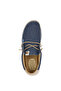 Solid Round Toe Lace-Up Men's Slip-On Shoes - 5