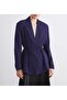 Women's Belted Waist Blazer Jacket - 2