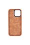 Bloomcase Aeris Warm Tan iPhone 16 Pro Magsafe Genuine Leather Case - 5