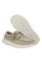 Solid Round Toe Lace-Up Men's Slip-On Shoes - 6