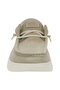 Solid Round Toe Lace-Up Men's Slip-On Shoes - 3