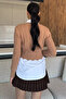 Biscuit Women's Shirt Garnished Knit Detailed Sweater Blouse (Suitable for S-M-L Sizes) - 4