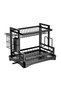 Dish drainer with 2 levels, multifunctional for kitchen - 4