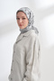 وشاح ANATOLIAN BLOOM DESEN THE TENCEL EDIT - فضي - 4