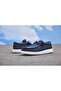 Solid Round Toe Lace-Up Men's Slip-On Shoes - 5