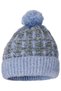 Women's Patterned Pompom Knitted Winter Beanie - 8