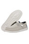 Textured Round Toe Lace-Up Men's Slip-On Shoes - 2