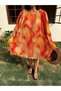 Rochie mini, portocalie - 2XL - 7