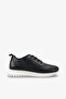 Maserda Women's Genuine Leather Sneaker Sports Shoes - Black