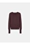 1267 Crew Neck Sweater-Purple - 6