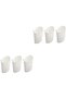 6 Pcs Hanging Storage Cups, Easy to Clean, Space Saving, Removable, Portable Storage Baskets
