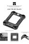 LGA1700-BCF Black 12/13 Generation Intel CPU Fixer, 5.4cm x 7cm x 6mm, Air Cooled, Desk - 2