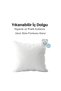 Throw Pillow Inner Cushion 45X45 cm (350 Gr Tok Filling) |   1 Piece Washable Beaded Silicone Pillow - 2