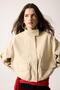 Water Repellent Balloon Fit Hooded Zippered Coat (26 Au) - 3