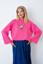 Daisy Printed Long Sleeve Body Suitable for Hijab Wear - 2