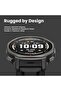 T-Rex 3 Pro Outdoor Smart Watch 44mm Sapphire AMOLED Display with Flashlight, Ti Bezel, Dual Band GPS, Offline Maps, 17 Days Battery, 10 ATM, 180+ Sports Mode for Android & iPhone, Black Gold - 3