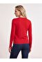 1267 Crew Neck Sweater-Red - 3