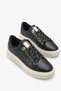 Women's Wedge Sneaker Sports Shoes Dainla Black - 2