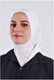 حجاب مسلم قابل للتعديل من قطعتين - تغطية كاملة مريحة وقابلة للتمدد - حجاب رياضي عملي للتمرينات - 2