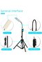 LED Camping Light, Portable Outdoor Light with Telescopic Tripod, Powered by USB Port, Mul - 5