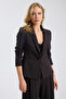 Metal Buttoned Cady Blazer Jacket - 2