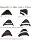 Adjustable Shoe Inserts, 4 PCS Comfortable Foam Toe Inserts for Loose Shoes, Reusable Shoe - 5