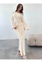 Rochie maxi, crem - XS