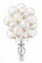 10 Pieces Transparent Macaron Confetti Balloon Set - Party - Birthday Decoration - Transparent Sequin Balloon - Bride