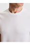 White Regular Fit Basic T-Shirt 50333999-Vr013 - 6