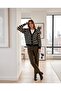 Buttoned Striped V-Neck Knitwear Cardigan - 4
