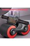 Ab Roller Wheel with Knee Pads Automatic Rebound Abdominal Wheel for Core Strength Training Home Gym - 6
