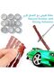 Tire Repair Kit 71Pcs Puncture Plug Flat Patch Heavy Duty Emergency Car Set - 4