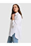 White Oversize Long Sleeve Shirt with Pocket Detail 50331534-Vr013 - 3