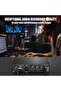 واجهة صوتية USB من RHM بمنفذين، جهاز تحكم DJ مع خاصية الطاقة الفانتومية 48 فولت، XLR/T - 2