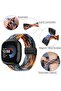 Magnetic Sport Strap for Fitbit Versa 4 and Versa 3, Adjustable Elastic Nylon Loop Compatible with S - 4