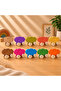 Wooden Honey Toy Hippo Natural Handmade Toy - 4