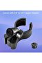 Microphone Clip Holder, Large Mic Mount for Stand, Fits 1.26-2.3 in Diameter, Includes 5/8" to 3/8" - 6