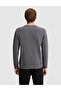 Anthracite Regular Fit Basic Sweatshirt 50334023-Vr006 - 5