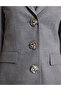 Gray Slim Fit Jacket 50331137-Vr024 - 6