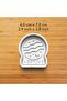 Planets Set of 8 Cookie and Sugar Dough Molds - 6