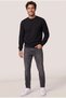 Men's Black 6207 0 Collar 30/3 Slk Sweatshirt - 2