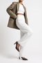 Carlotta Brown Striped Women's Heeled Shoes - 2