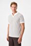 Beige Men's Regular Fit Striped Polo T-Shirt Bts1008100000
