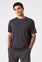 Regular Fit Crew Neck Anthracite T-Shirt - 4