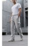 Men's Warm Three-Thread Cargo Pocket Sweatpants with Inner Pockets
