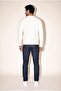 Men's Ecru 6207 0 Collar 30/3 Slk Sweatshirt - 3