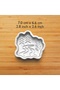 Nature Scenery 4-Piece Cookie and Sugar Dough Mold Set - 4