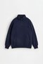 Yüksek yaka sweatshirt