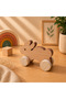 Wooden Honey Toy Rabbit Natural Handmade Toy - 3